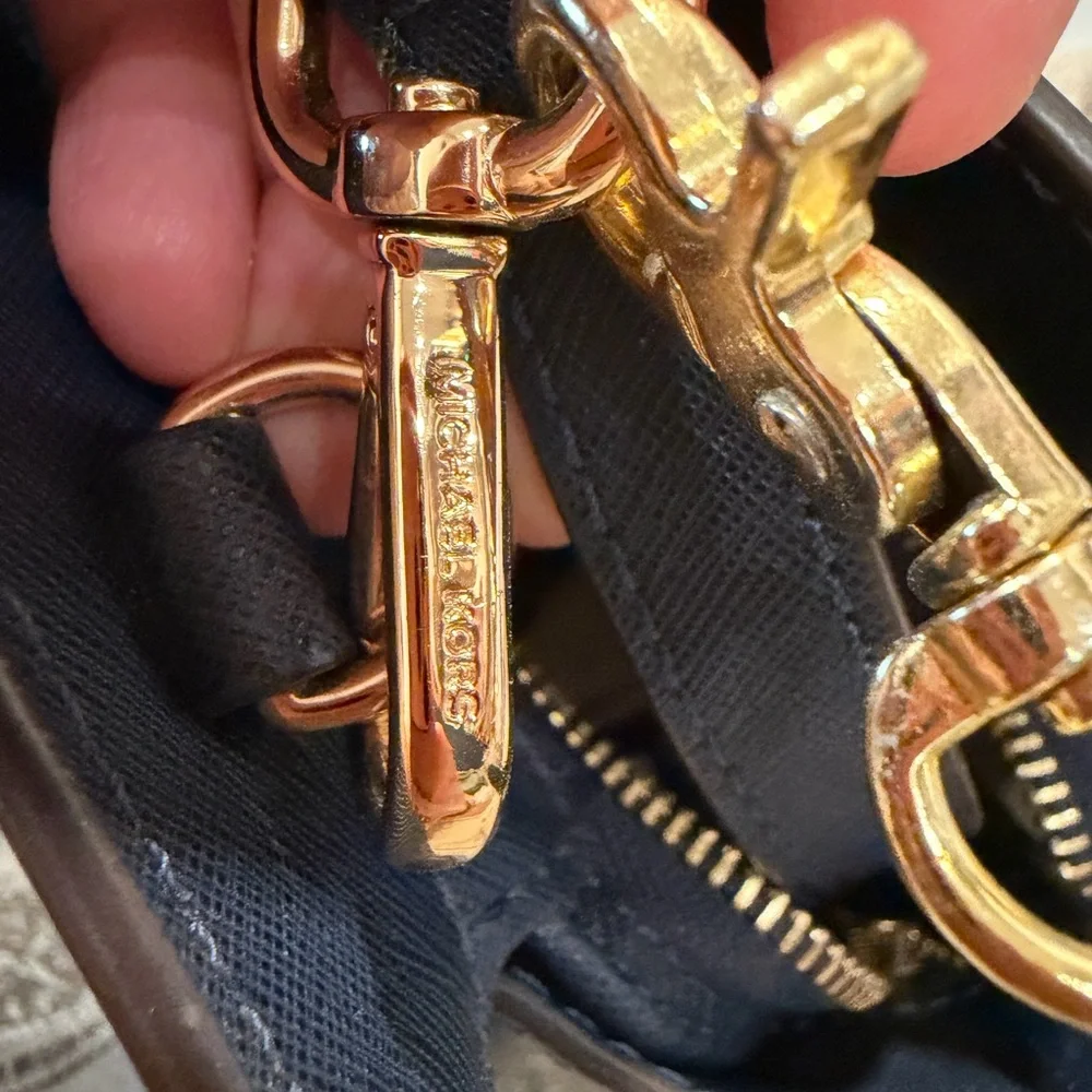 Michael Kors Dark Blue Satchel Bag